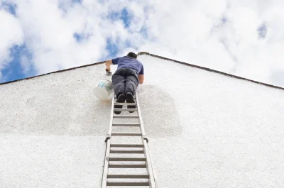Peinture extérieure au Bardon — façades et ravalement